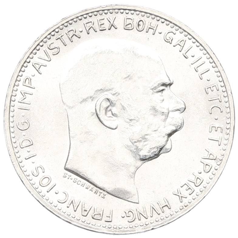 1 крона 1915 года Австрия — Фото №2