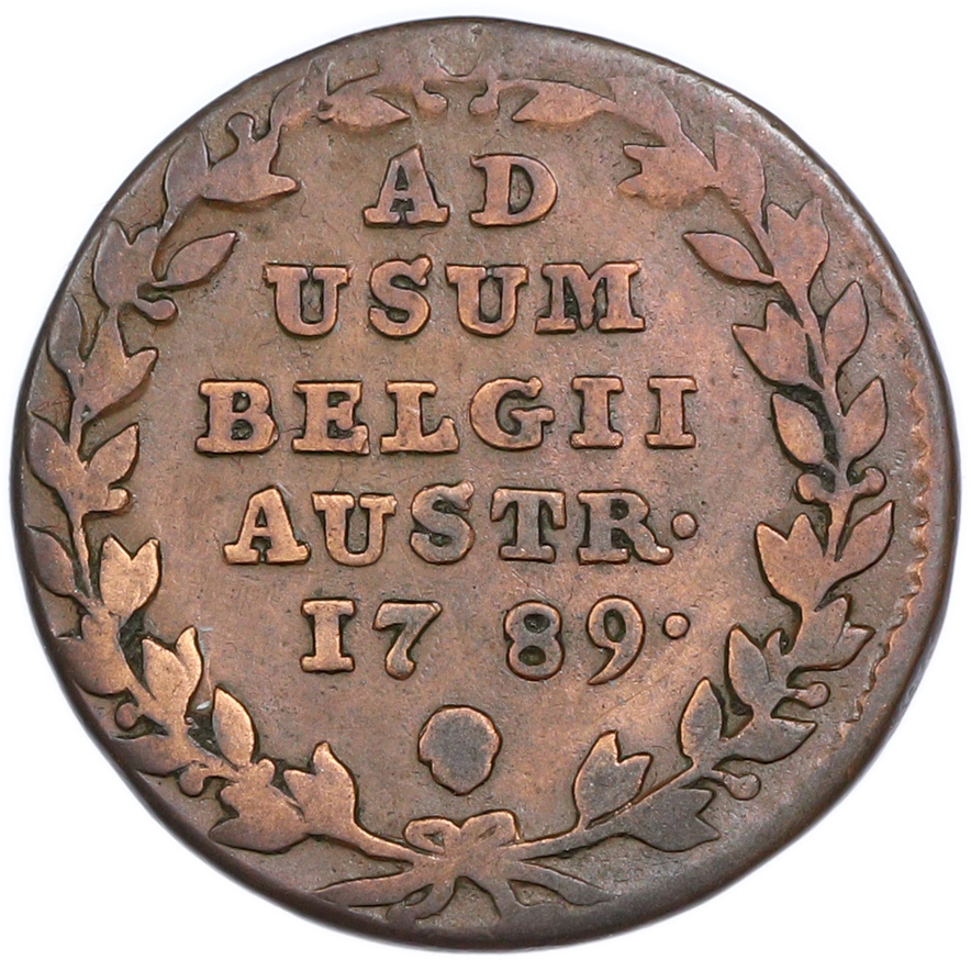 2 лиарда 1789 года Австрийские Нидерланды — Фото №1