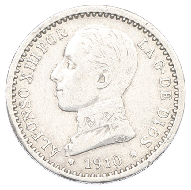 50 сентимо 1904 (10) года Испания — Фото №1