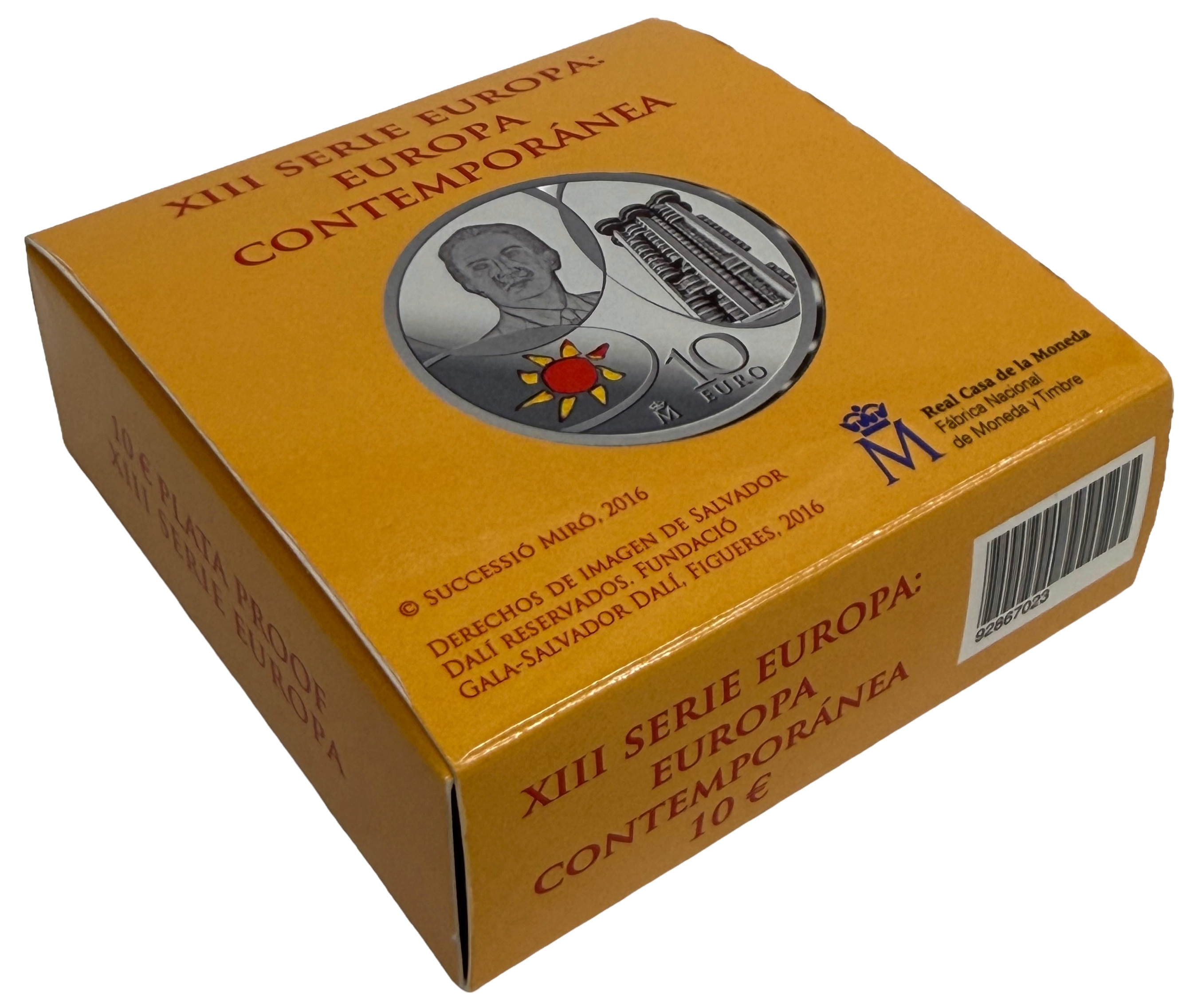 10 евро 2016 года Испания «Современная Европа» — Фото №4