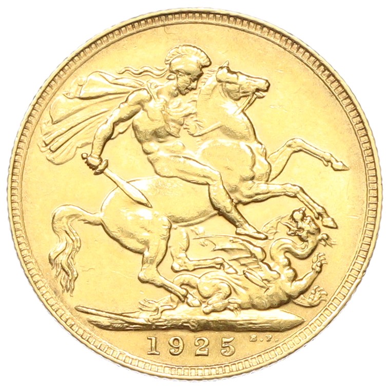 1 соверен 1925 года S Австралия — Фото №1