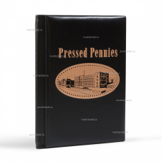 Карманный альбом "PRESSED PENNIES" на 96 ячеек для монет Ø до 33 мм, LEUCHTTURM, 355642 — Фото №1