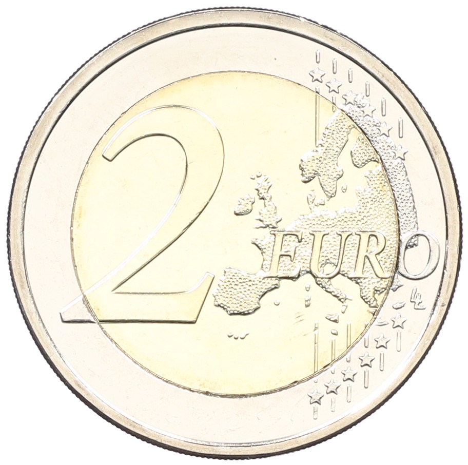 2 евро 2016 года Финляндия «90 лет со дня смерти Эйно Лейно» — Фото №2