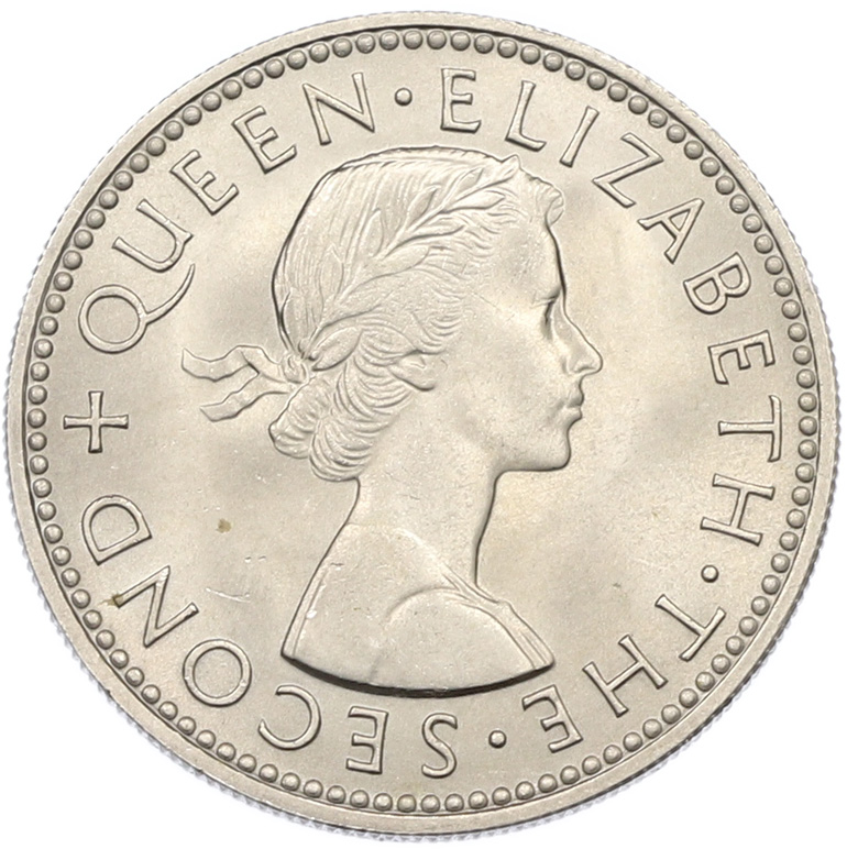 1 шиллинг 1963 года Новая Зеландия — Фото №2