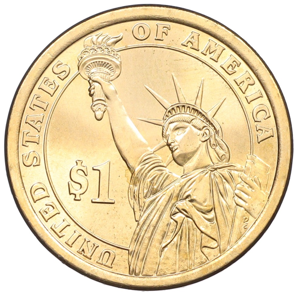 1 доллар 2015 года (D) США «33-й президент США Гарри Трумен» — Фото №2