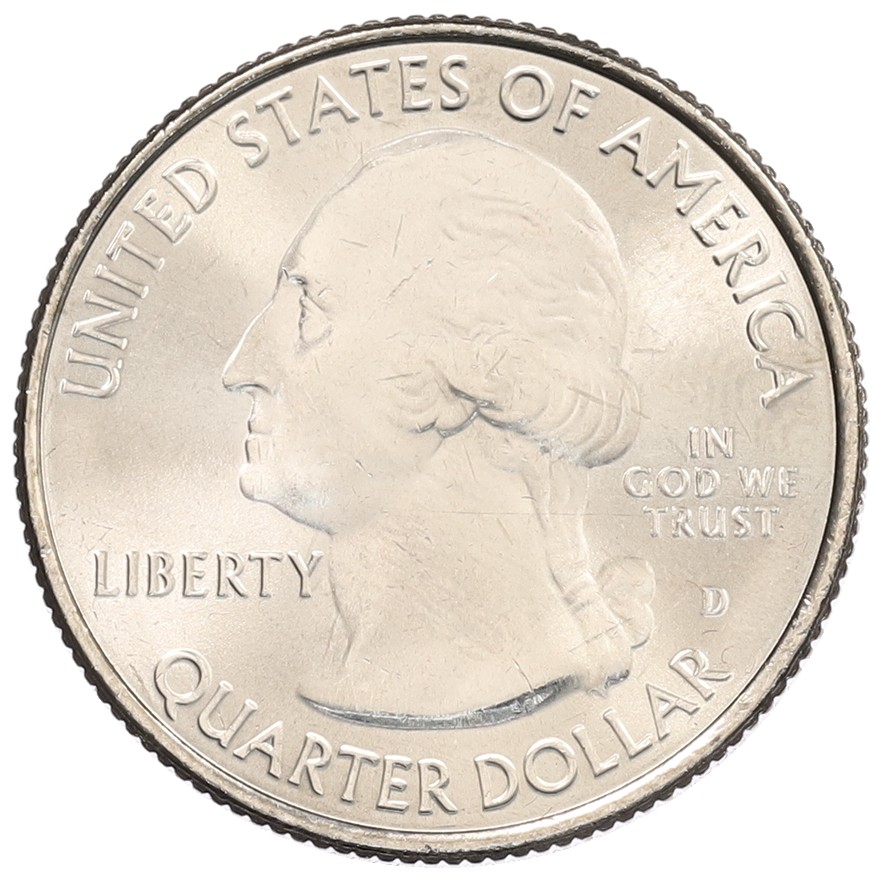1/4 доллара (25 центов) 2011 года D США «Национальные парки — №8 Национальный парк Олимпик» — Фото №2