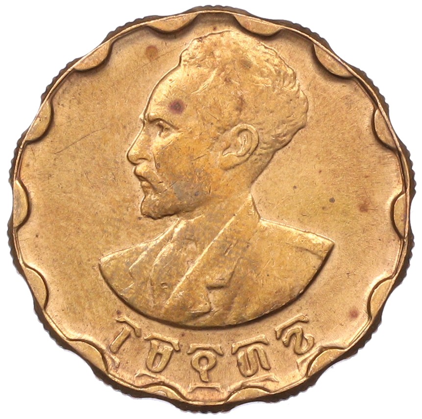 25 сантимов 1944 года Эфиопия — Фото №2