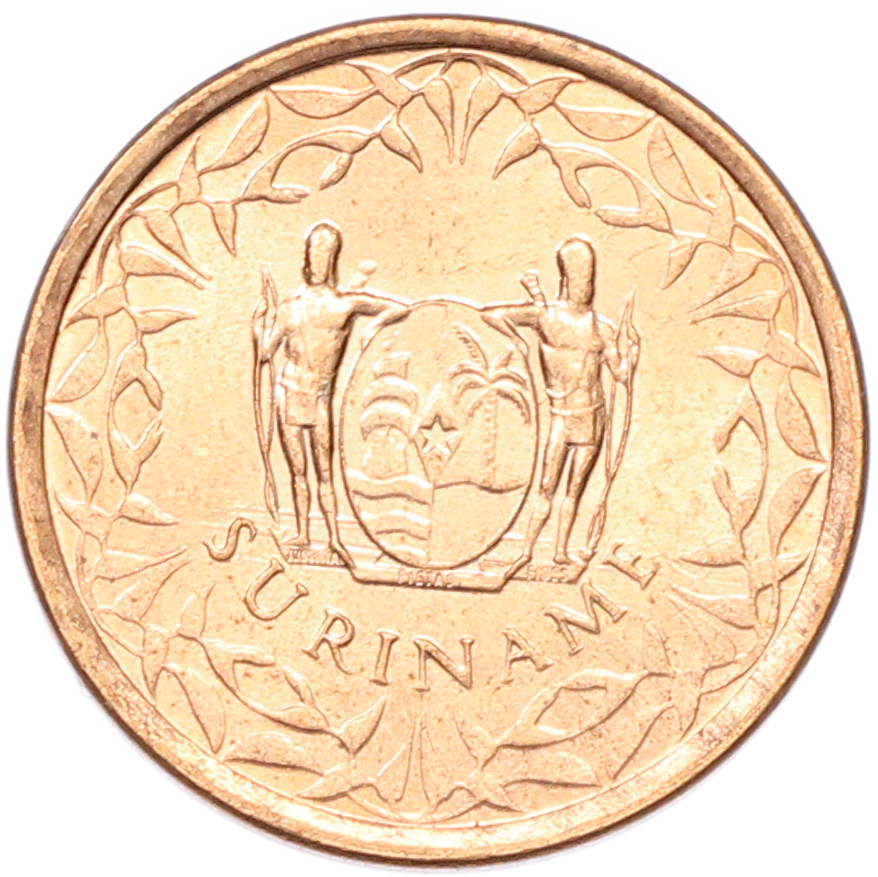 1 цент 1988 года Суринам — Фото №2