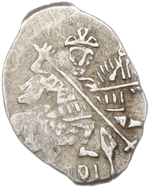 Копейка 1613-1645 года Михаил Федорович (Москва) — Фото №1