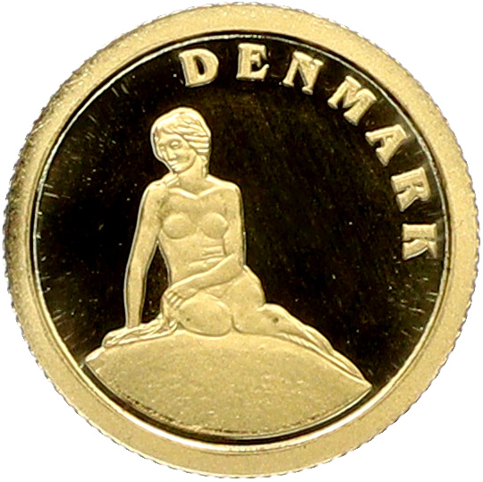 12 долларов 2008 года Либерия «Страны Европы — Дания» — Фото №1