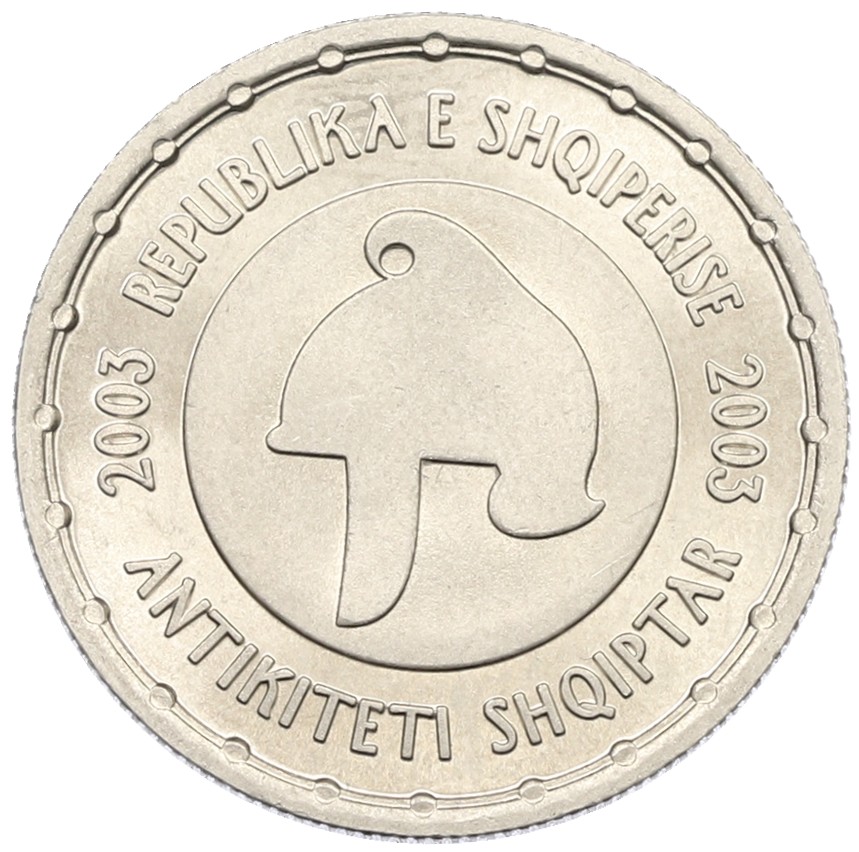 50 лек 2003 года Албания «Албанская античность» — Фото №1