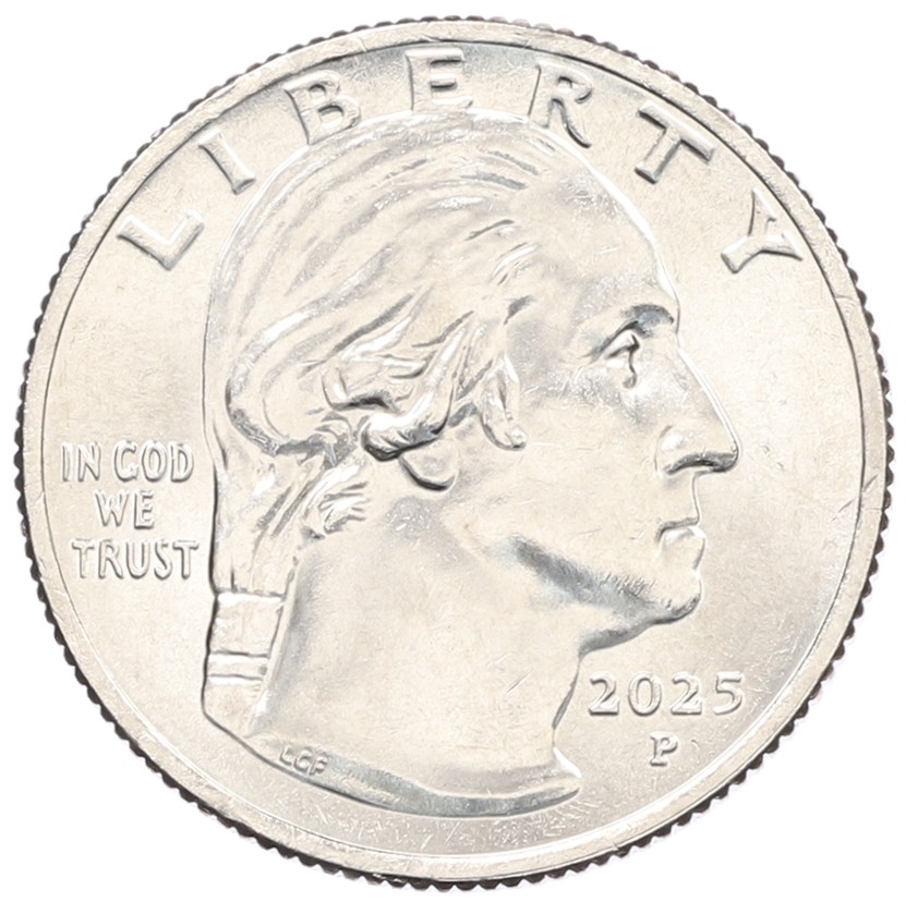 1/4 доллара (25 центов) 2025 года P США «Американские женщины — Алтея Гибсон» — Фото №2
