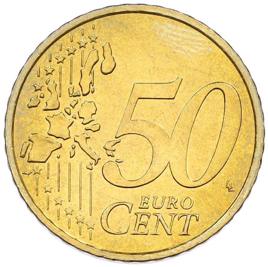 50 евроцентов 2002 года Греция — Фото №2