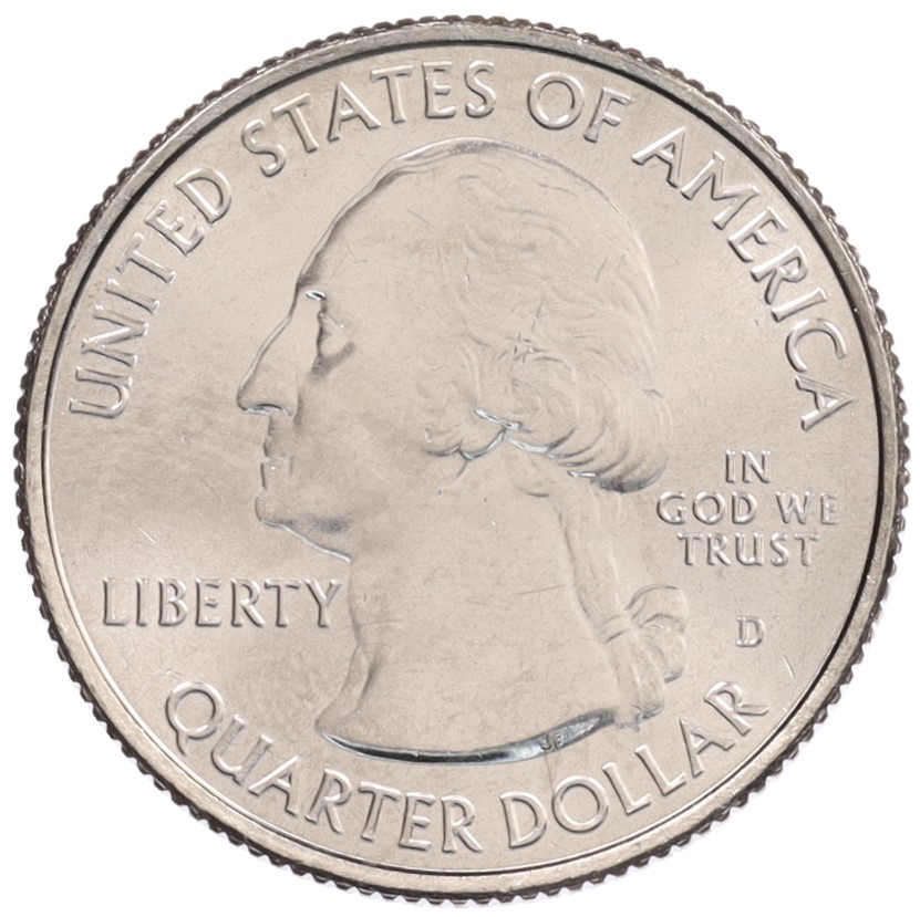1/4 доллара (25 центов) 2020 года D США «Национальные парки — №51 Национальный парк Американского Самоа» — Фото №2