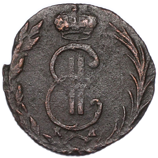 Денга 1769 года КМ Российская Империя (Екатерина II) «Сибирская монета» — Фото №2