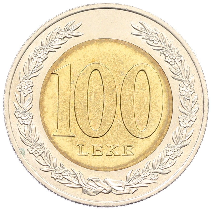 100 лек 2000 года Албания — Фото №2