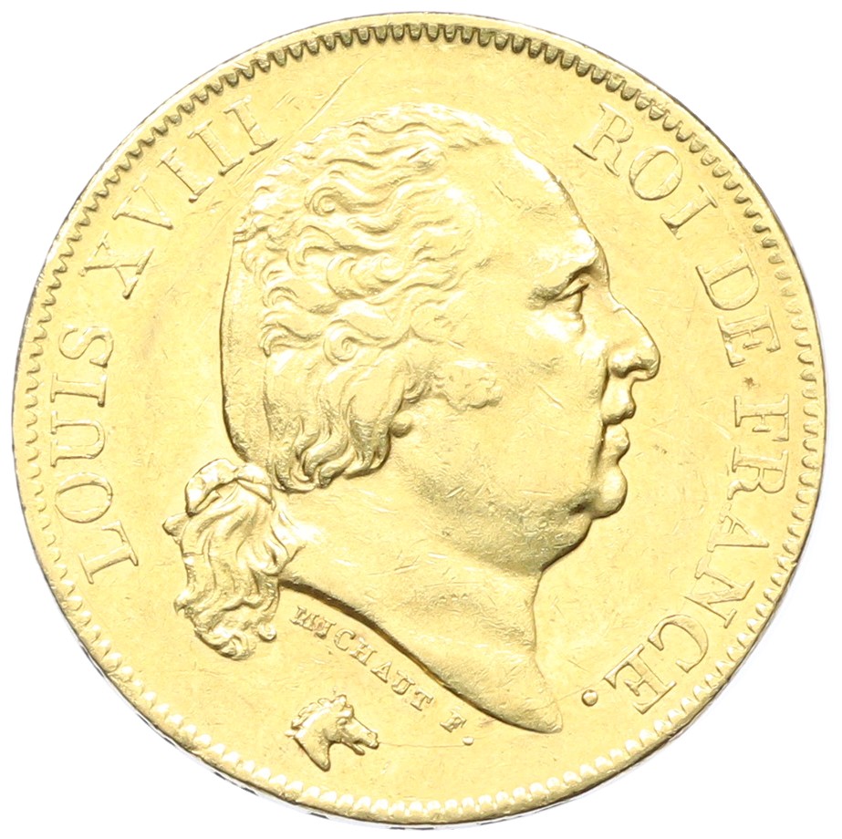40 франков 1816 года А Франция — Фото №2