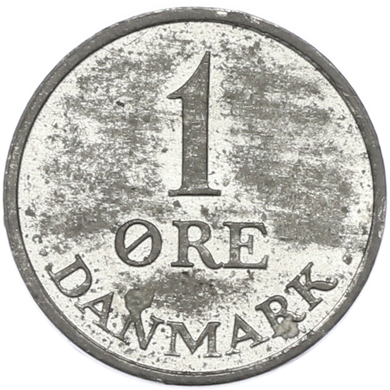 1 эре 1960 года Дания — Фото №2