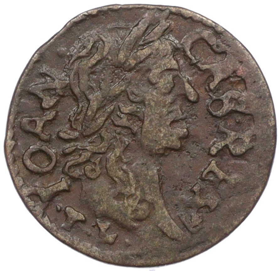 1 солид («боратинка») 1664 года Польша — Ян II Казимир — Фото №2