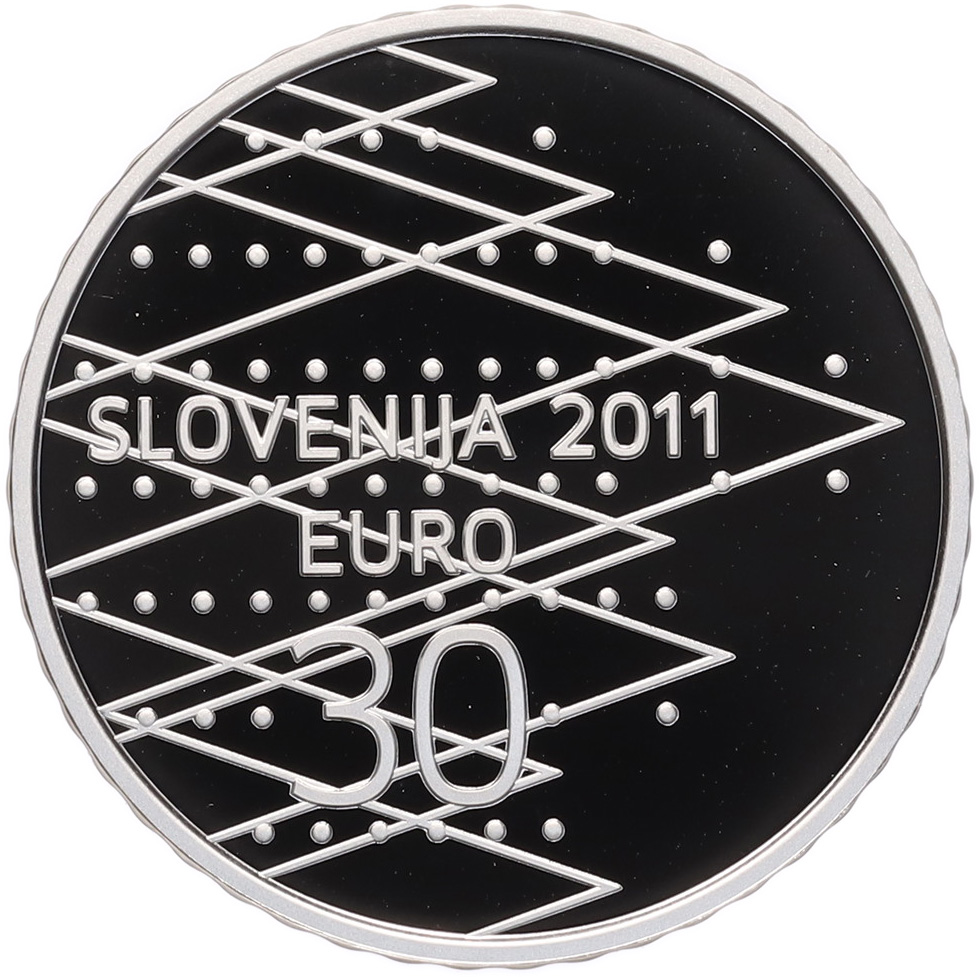 30 евро 2011 года Словения «Чемпионат Мира по гребле в Бледе» — Фото №2