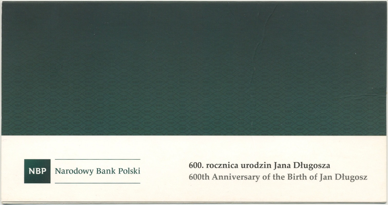 20 злотых 2015 года Польша «600-летняя годовщина со дня рождения Яна Длугоша» — Фото №4