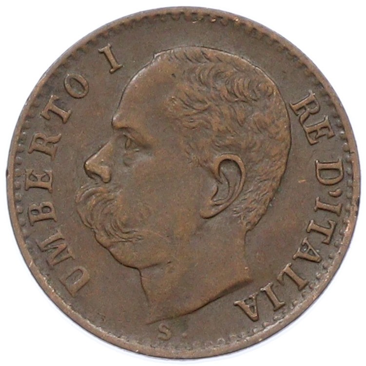 1 чентезимо 1900 года Италия — Фото №2