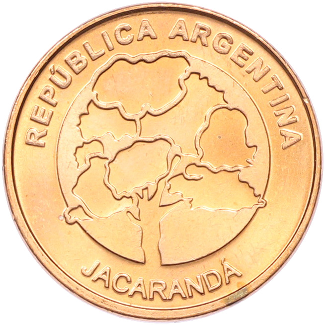 1 песо 2020 года Аргентина — Фото №2