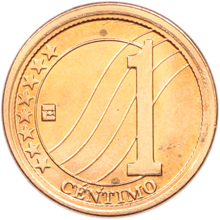 1 сентимо 2009 года Венесуэла — Фото №1