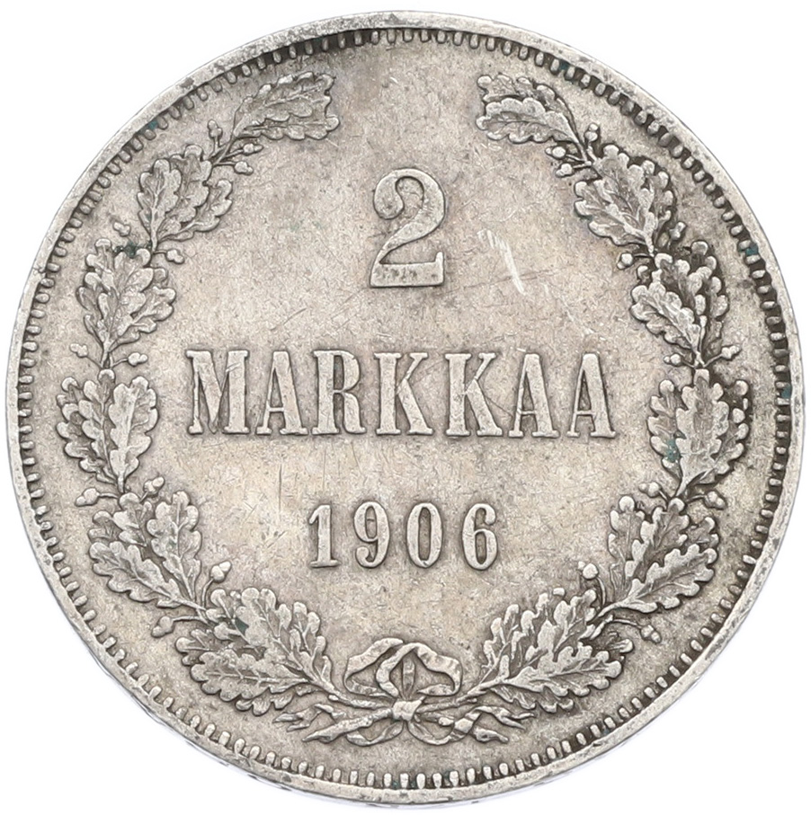 2 марки 1906 года Русская Финляндия — Фото №1
