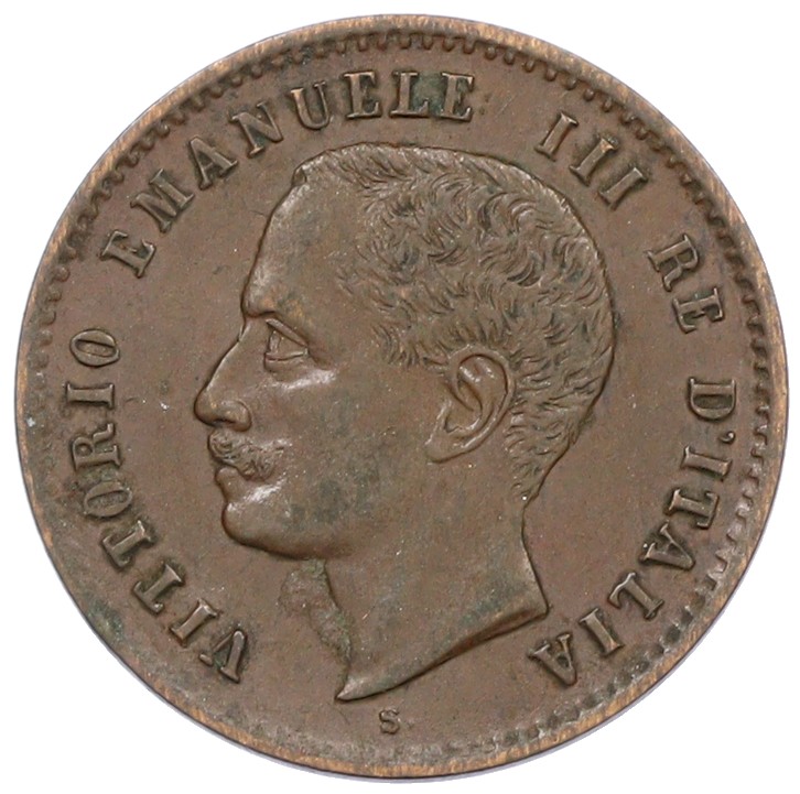 2 чентезимо 1903 года Италия — Фото №2