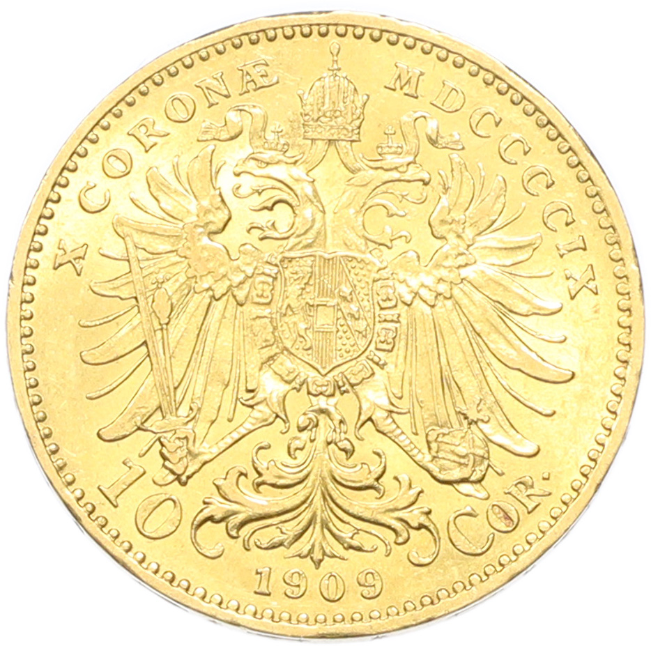 10 крон 1909 года Австрия — Фото №1