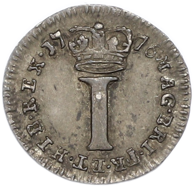 1 пенни 1776 года Великобритания (Георг III) — Фото №1