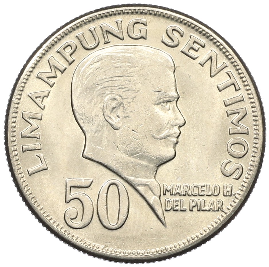 50 сентимо 1974 года Филиппины — Фото №1