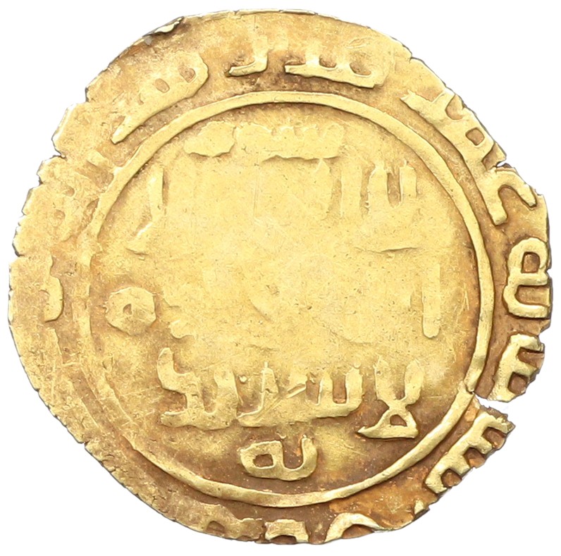 Динар 1230 года (AH 627) Великая Монгольская империя (правление Угедея) Самарканд — Фото №1