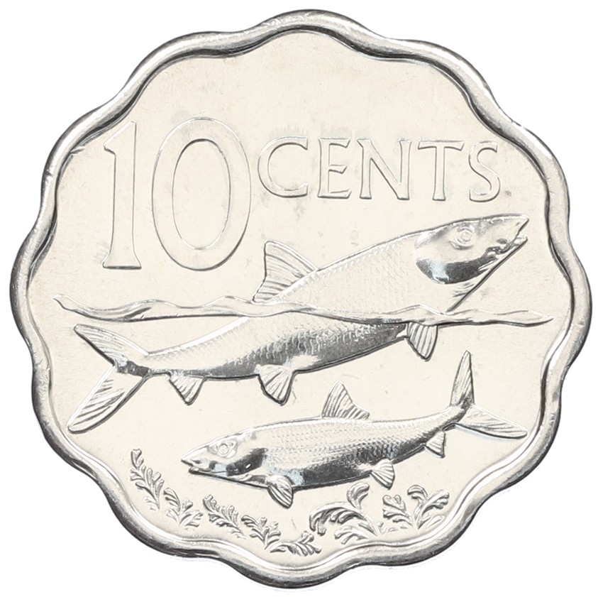 10 центов 2007 года Багамские острова — Фото №1