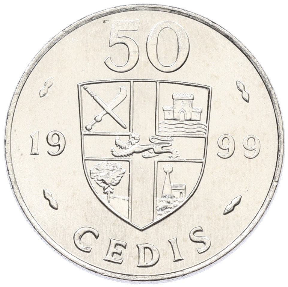 50 седи 1999 года Гана — Фото №1