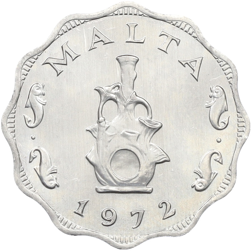 5 милс 1972 года Мальта — Фото №1