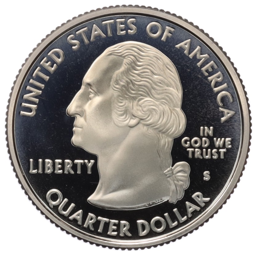 1/4 доллара (25 центов) 2007 года S США «Штаты и территории — Вашингтон» — Фото №2