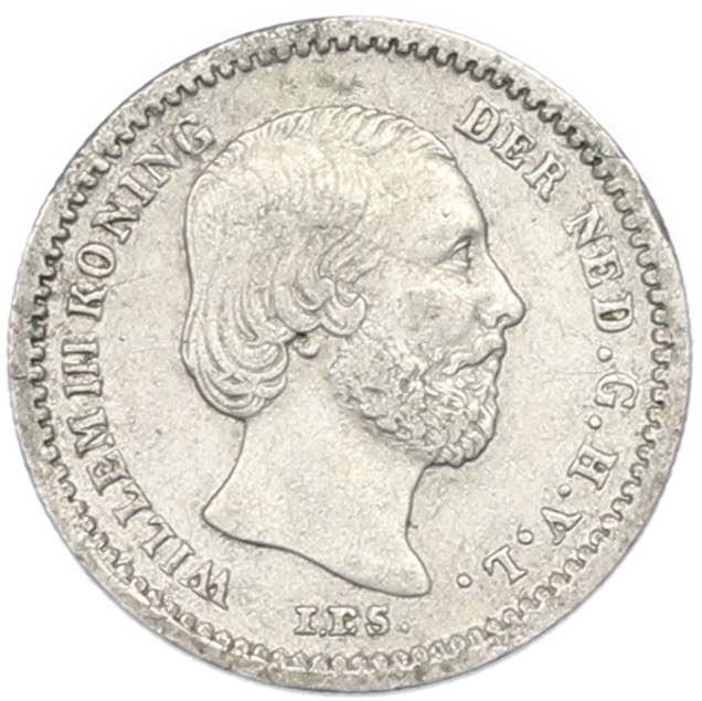 5 центов 1850 года Нидерланды — Фото №2