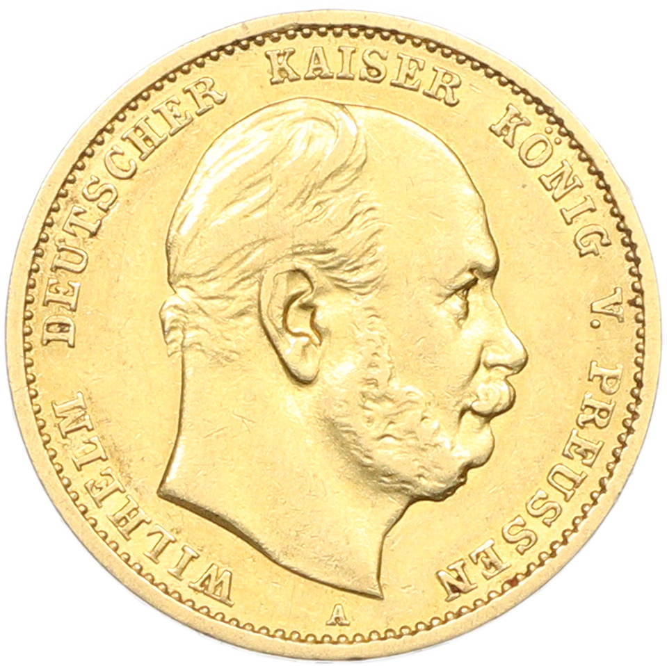 10 марок 1878 года Германия (Пруссия) — Фото №1