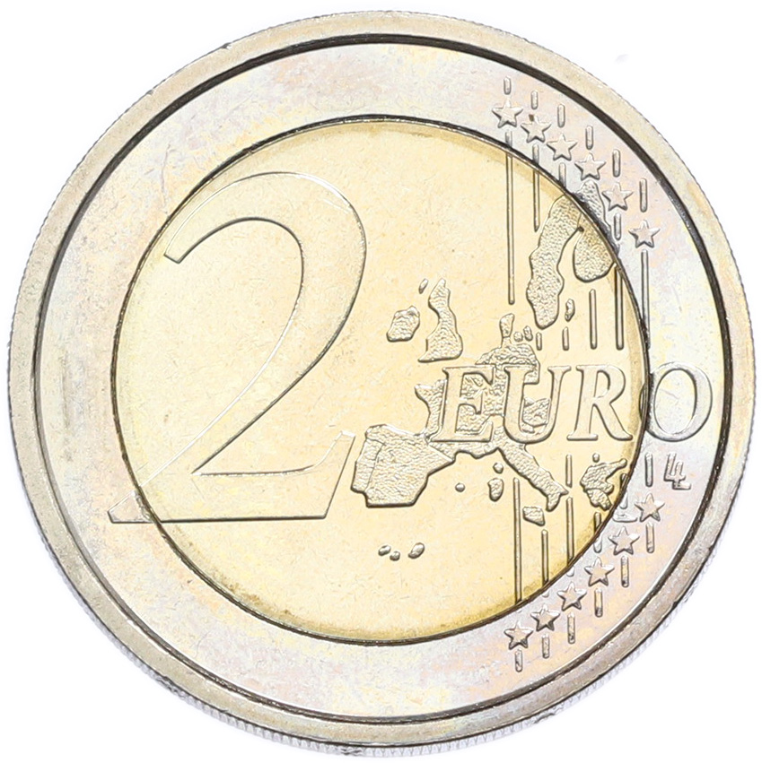 2 евро 2004 года Италия — Фото №2