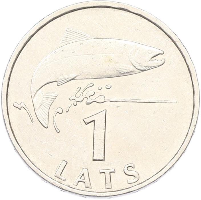 1 лат 1992 года Латвия — Фото №1