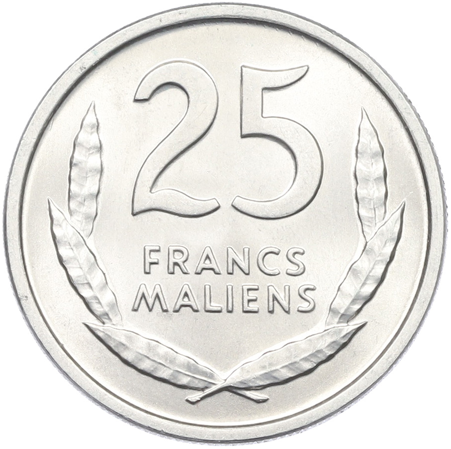 25 франков 1961 года Мали — Фото №2