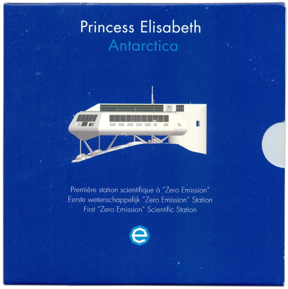 10 евро 2007 года Бельгия «Международный полярный год» — Фото №3