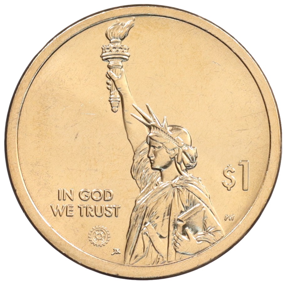 1 доллар 2023 года D США «Американские инновации — Десантный катер» — Фото №2