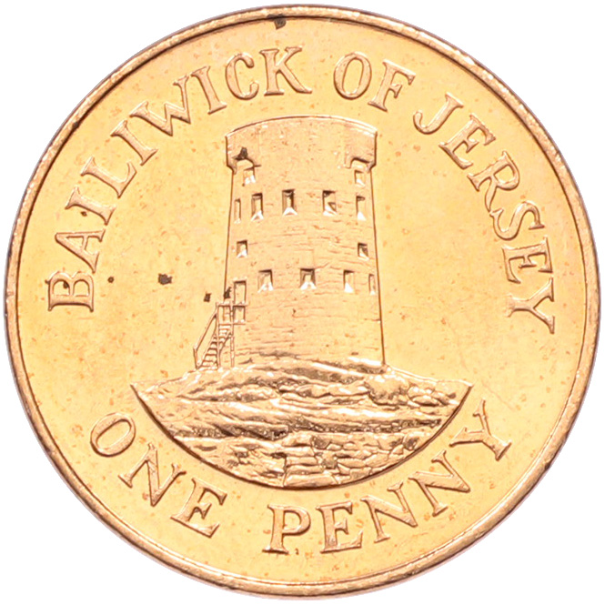 1 пенни 2016 года Джерси — Фото №1