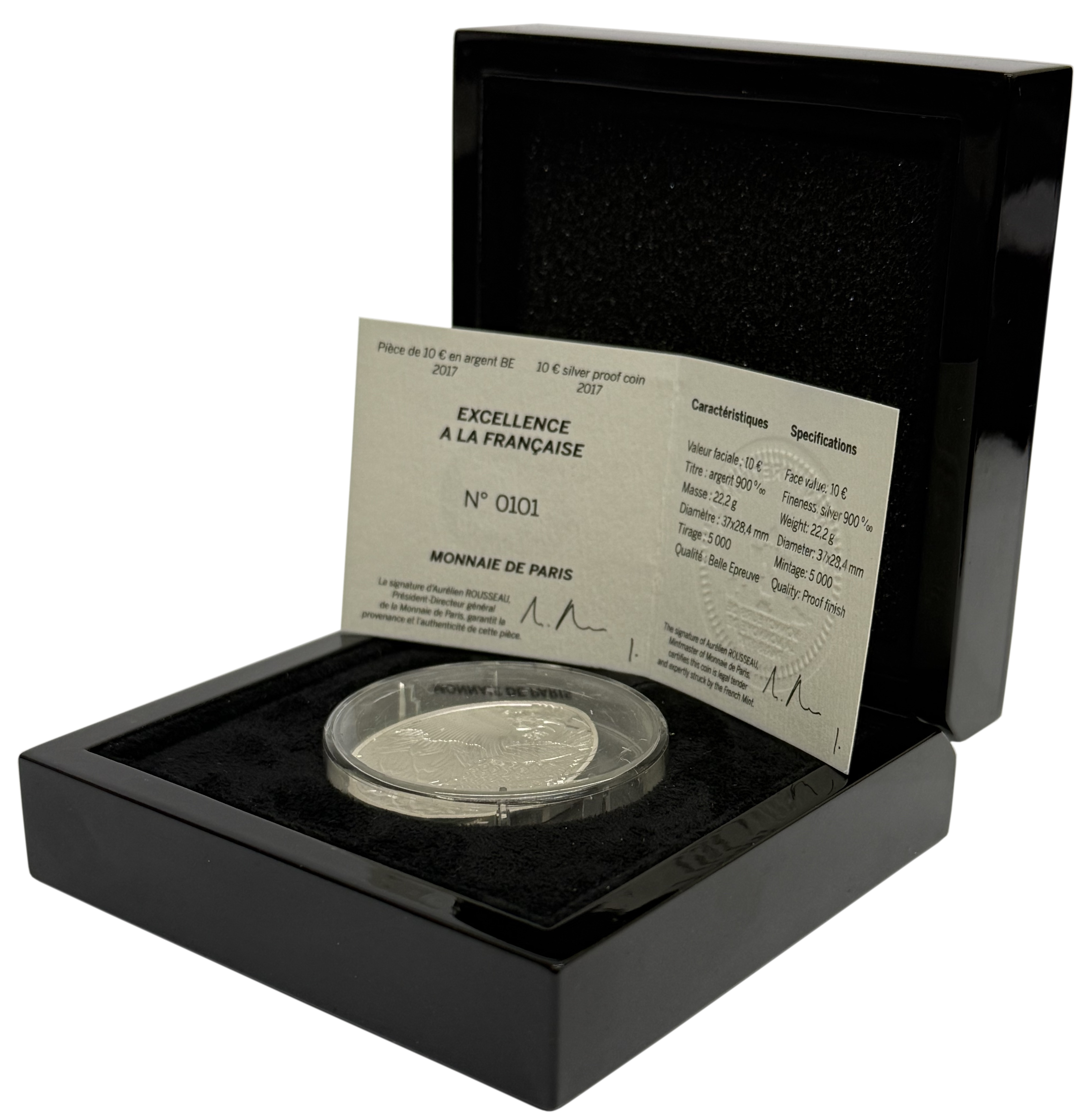 10 евро 2017 года Франция «Шеф-повар Гай Савой» — Фото №3