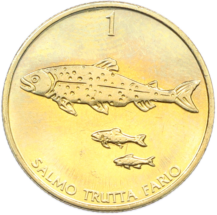 1 толар 1998 года Словения — Фото №1