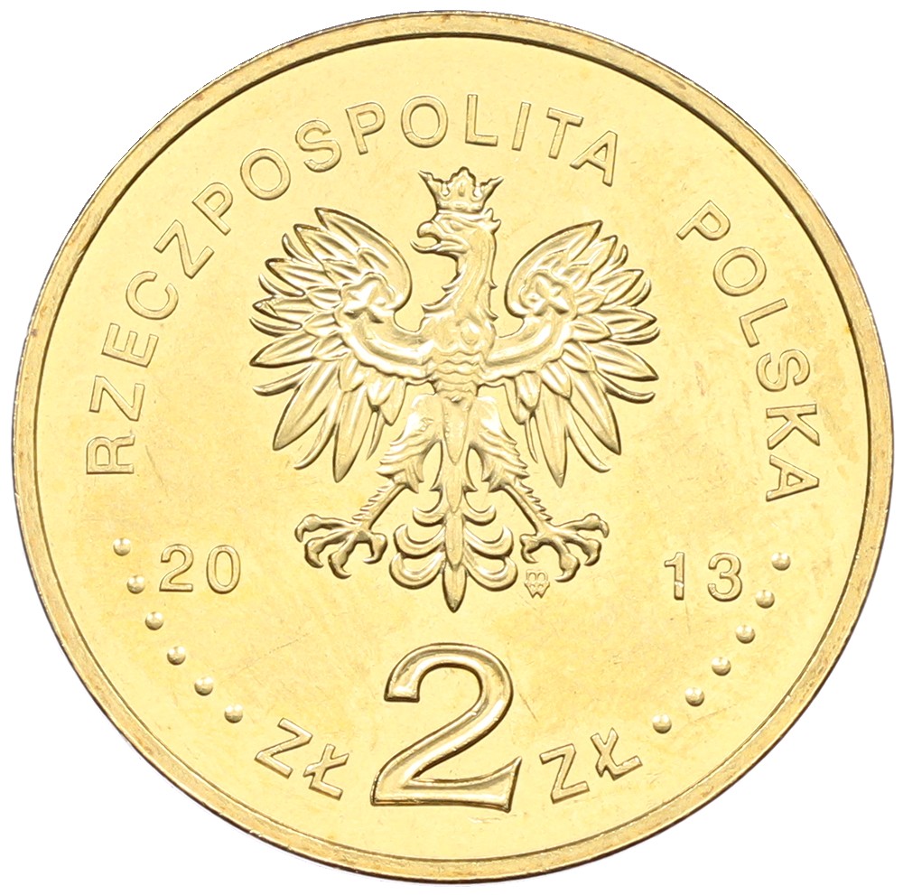 2 злотых 2013 года Польша «История польской музыки — Агнешка Осецкая» — Фото №2