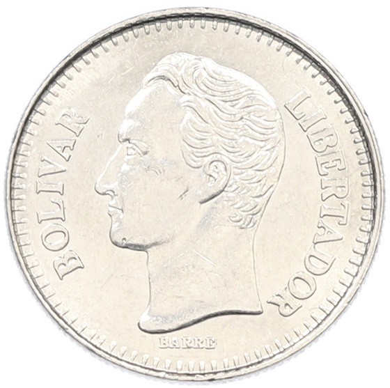 25 сентимо 1990 года Венесуэла — Фото №2